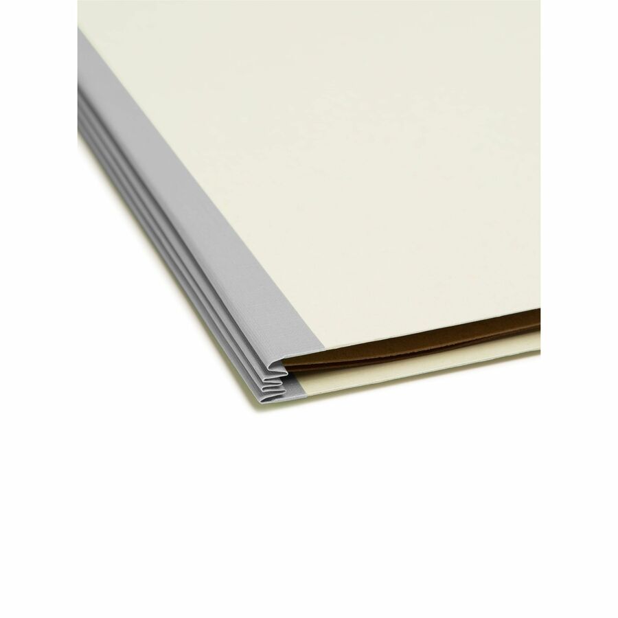 Smead 2/5 Tab Cut Letter Recycled Classification Folder - Alternate-Image1
