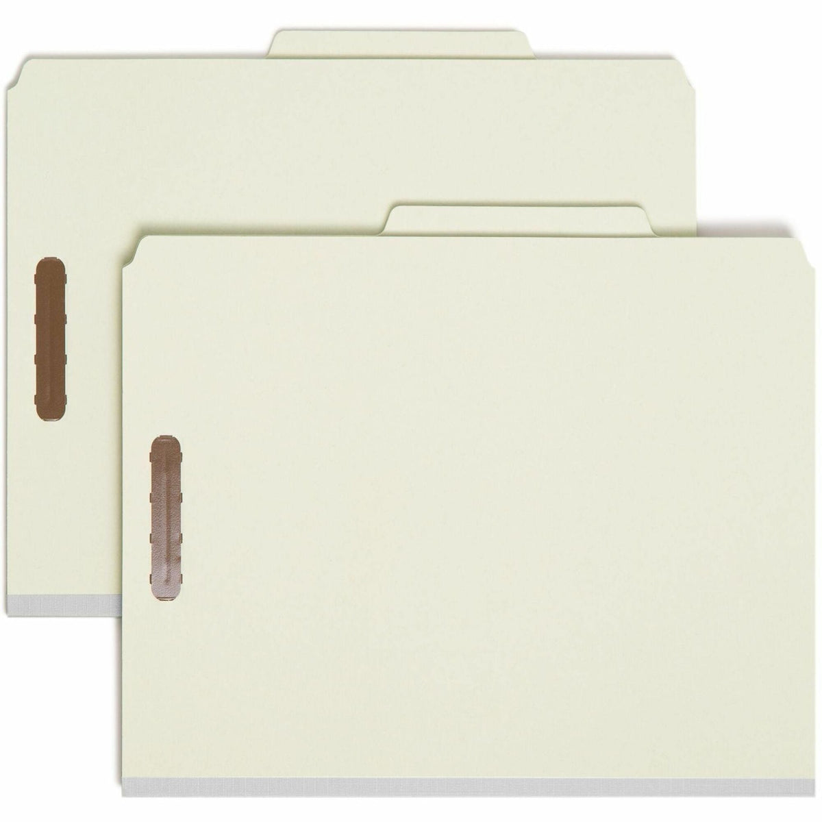 Smead 2/5 Tab Cut Letter Recycled Classification Folder - 2000