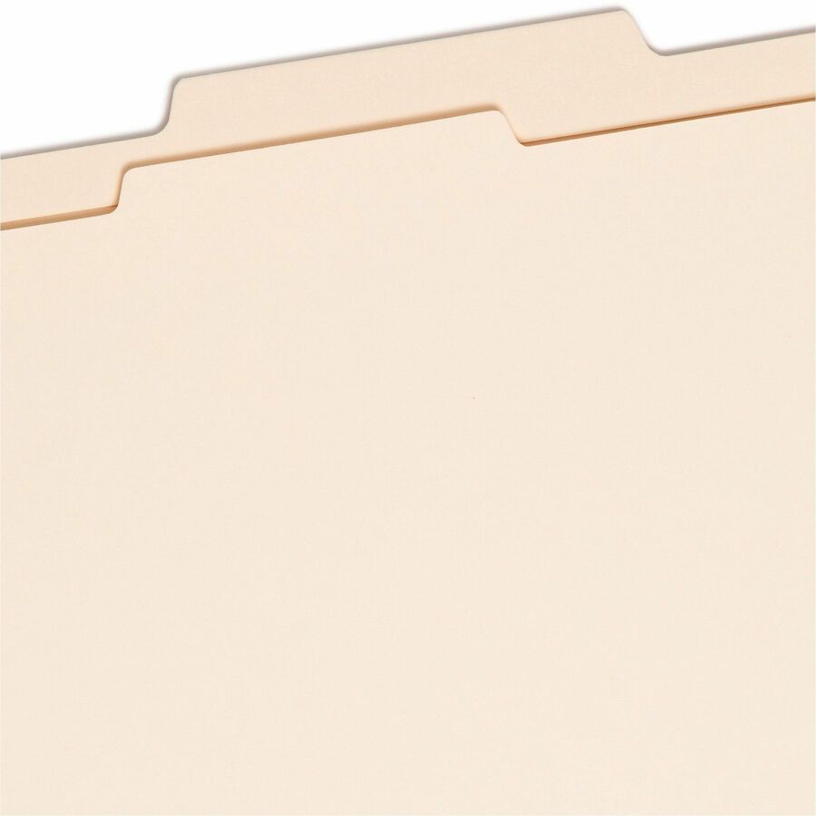 Smead 2/5 Tab Cut Letter Recycled Classification Folder - Top