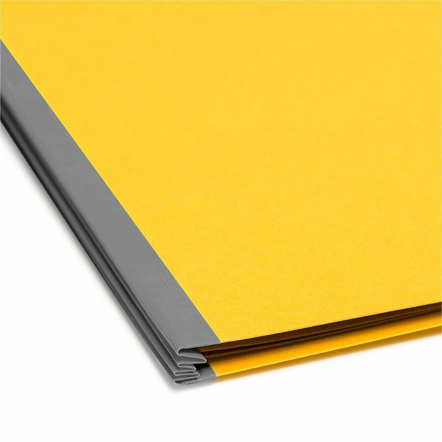 Smead 2/5 Tab Cut Letter Recycled Classification Folder - Bottom