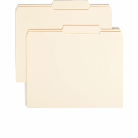 Smead 2/5 Tab Cut Letter Recycled Top Tab File Folder - 2000
