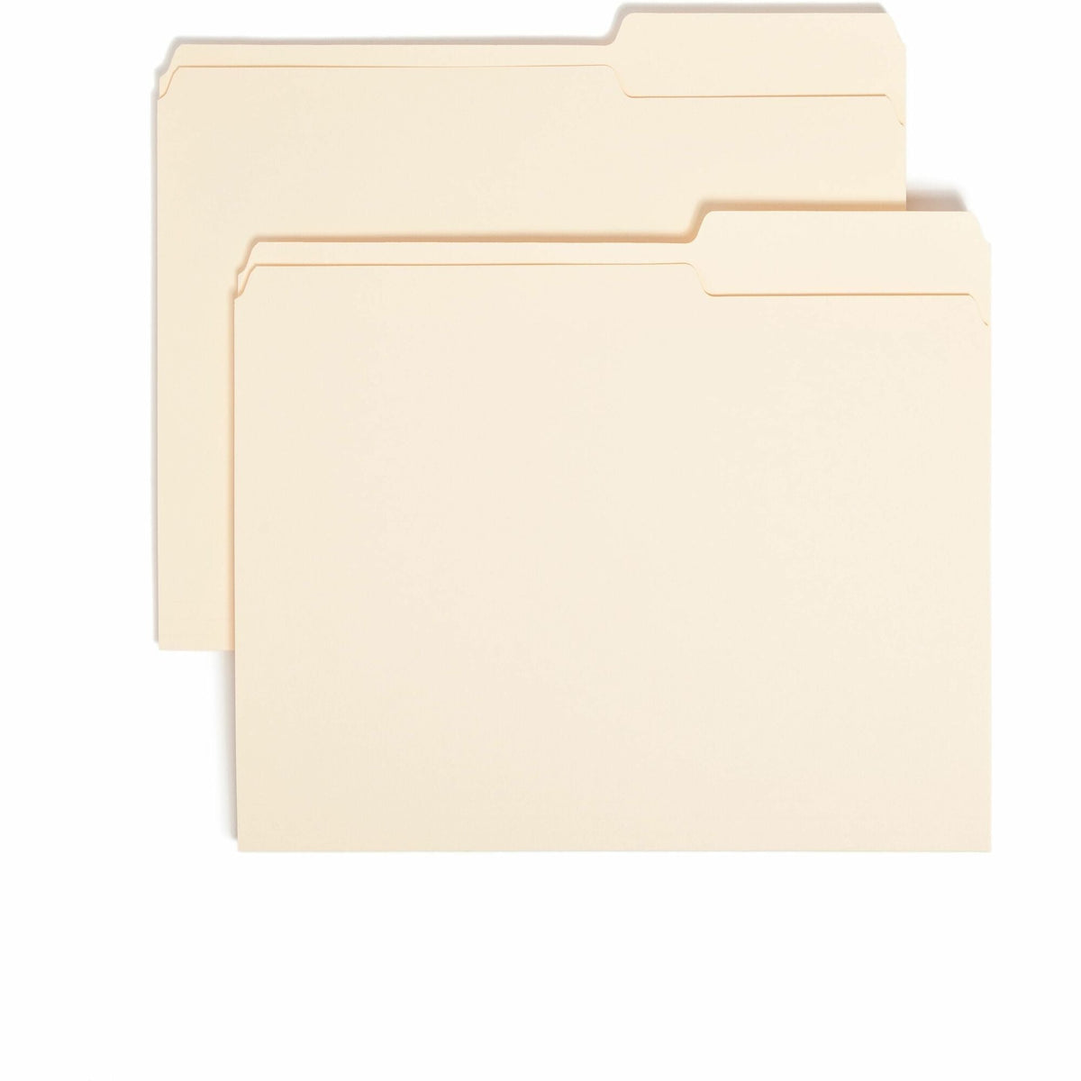 Smead 2/5 Tab Cut Letter Recycled Top Tab File Folder - 2000