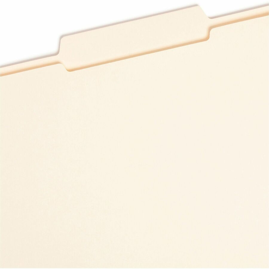 Smead 2/5 Tab Cut Letter Recycled Top Tab File Folder - Top