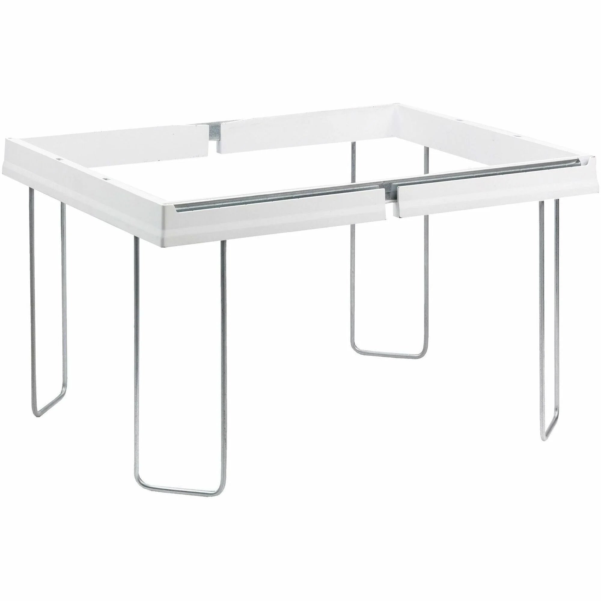 Smead Adjustable Hanging Folder Frame - Letter Size - Heavy-Duty Steel & Plastic - White - Folders Accessories