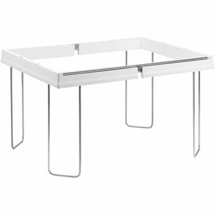 Smead Adjustable Hanging Folder Frame - Letter Size - Heavy-Duty Steel & Plastic - White - Folders Accessories