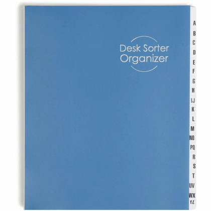 Smead Alphabetic Desk File/Sorter - A-Z Printed Tabs - Eco-Friendly - 1 Unit - Filing Jackets & Pockets