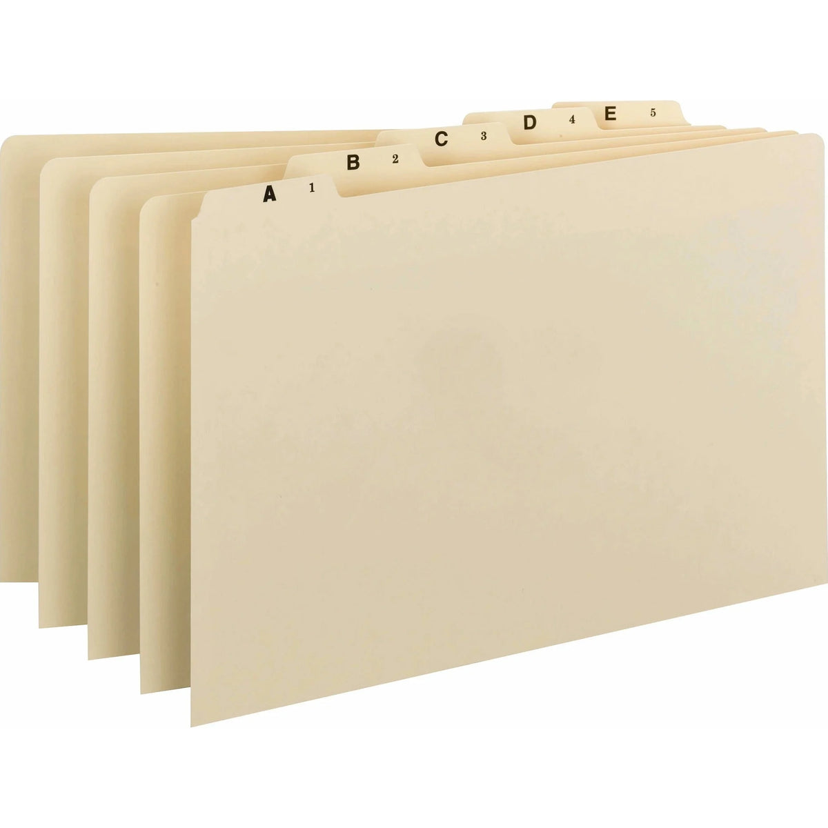 Smead Filing Guides with Alphabetic Indexing 0.50’’ Tab Height 25 / Set Printed Assorted Tab(s) Character A-Z-25