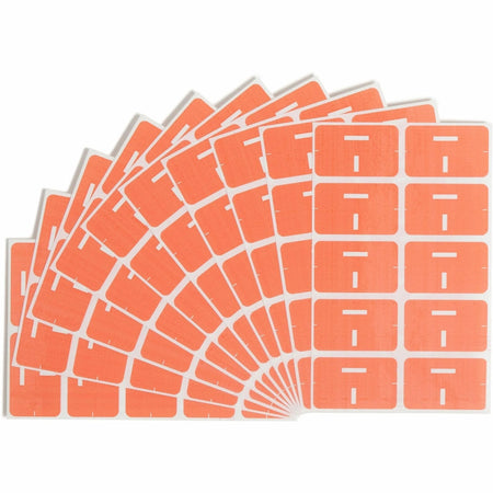 Smead AlphaZ ACCS Pink Color-Coded Labels - Laminated - 100 Pack - Filing