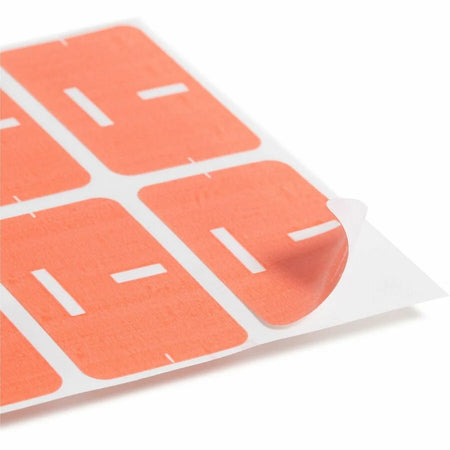 Smead AlphaZ ACCS Pink Color-Coded Labels - Laminated - 100 Pack - Filing
