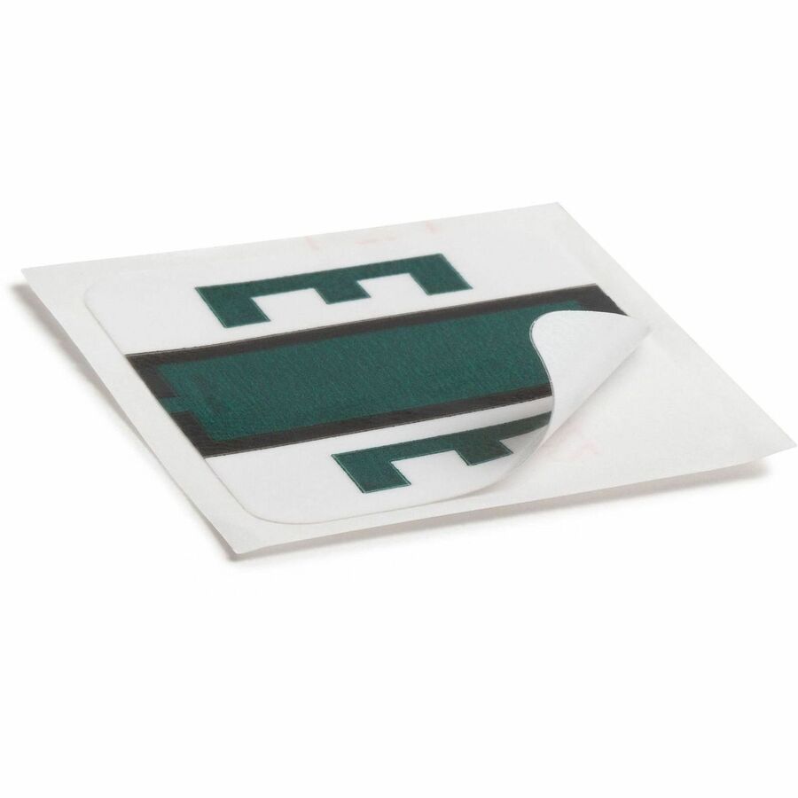 Smead BCCR Bar-Style Color-Coded Labels - E - x 1 1/4’’ Width 1’’ Length - Dark Green - Laminated - 500 / Roll - Filing