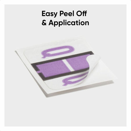 Smead BCCR Bar-Style Color-Coded Labels - Q - x 1 1/4’’ Width 1’’ Length - Lavender - Laminated - 500 / Roll - Filing