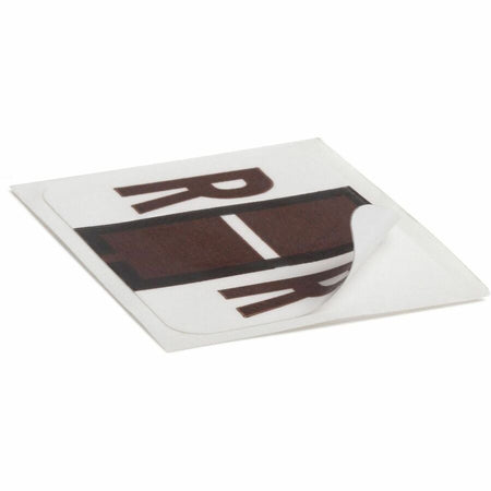 Smead BCCR Bar-Style Color-Coded Labels - R - x 1 1/4’’ Width 1’’ Length - Brown - Laminated - 500 / Roll - Filing