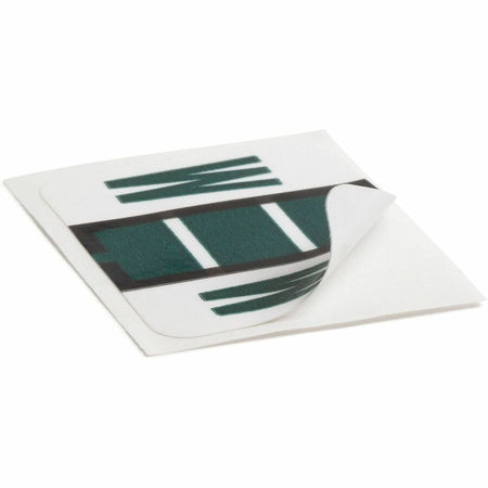 Smead BCCR Bar-Style Color-Coded Labels - W - x 1 1/4’’ Width 1’’ Length - Dark Green - Laminated - 500 / Roll - Filing