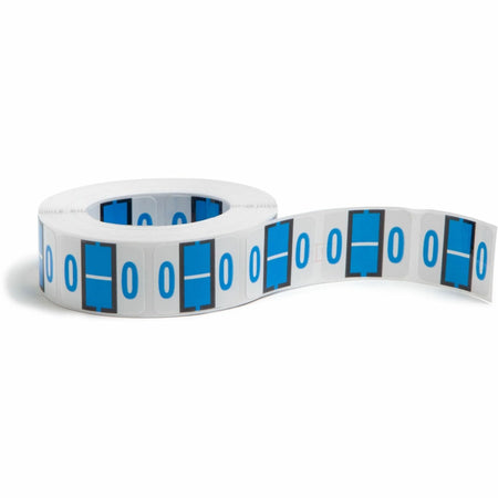 Smead BCCR Color-Coded Labels - Blue Laminated - 500/Roll - Filing