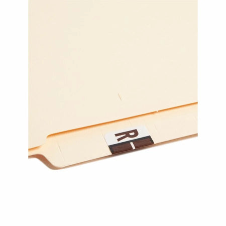 Smead BCCR Color-Coded Labels - Brown Laminated - 1 1/4’’ x 1’’ - 500/Roll - Filing