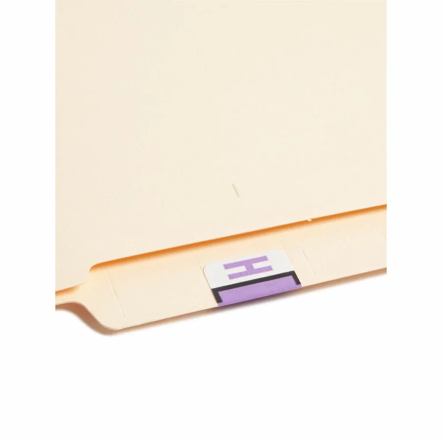 Smead BCCR Color-Coded Labels - Lavender Laminated - 500/Roll - Filing