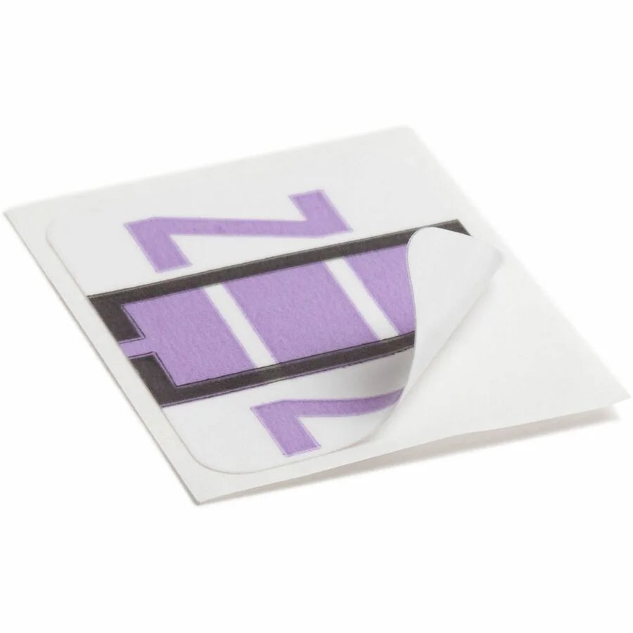 Smead BCCR Color-Coded Labels - Lavender - Laminated - 500/Roll - Filing
