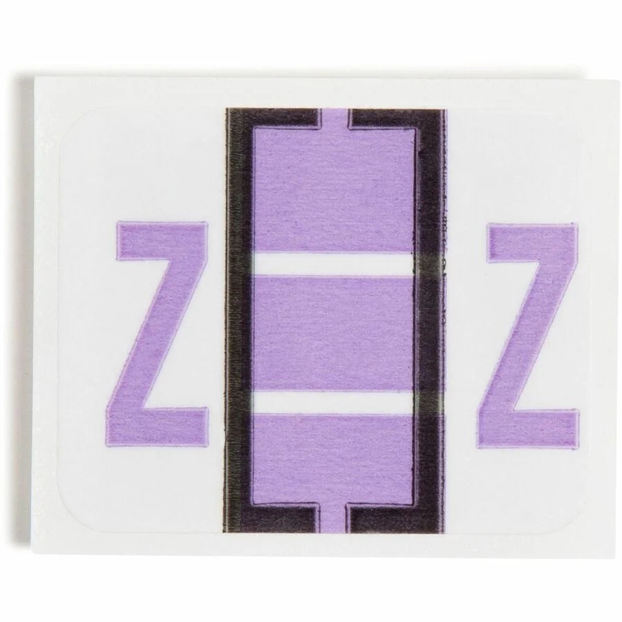 Smead BCCR Color-Coded Labels - Lavender - Laminated - 500/Roll - Filing
