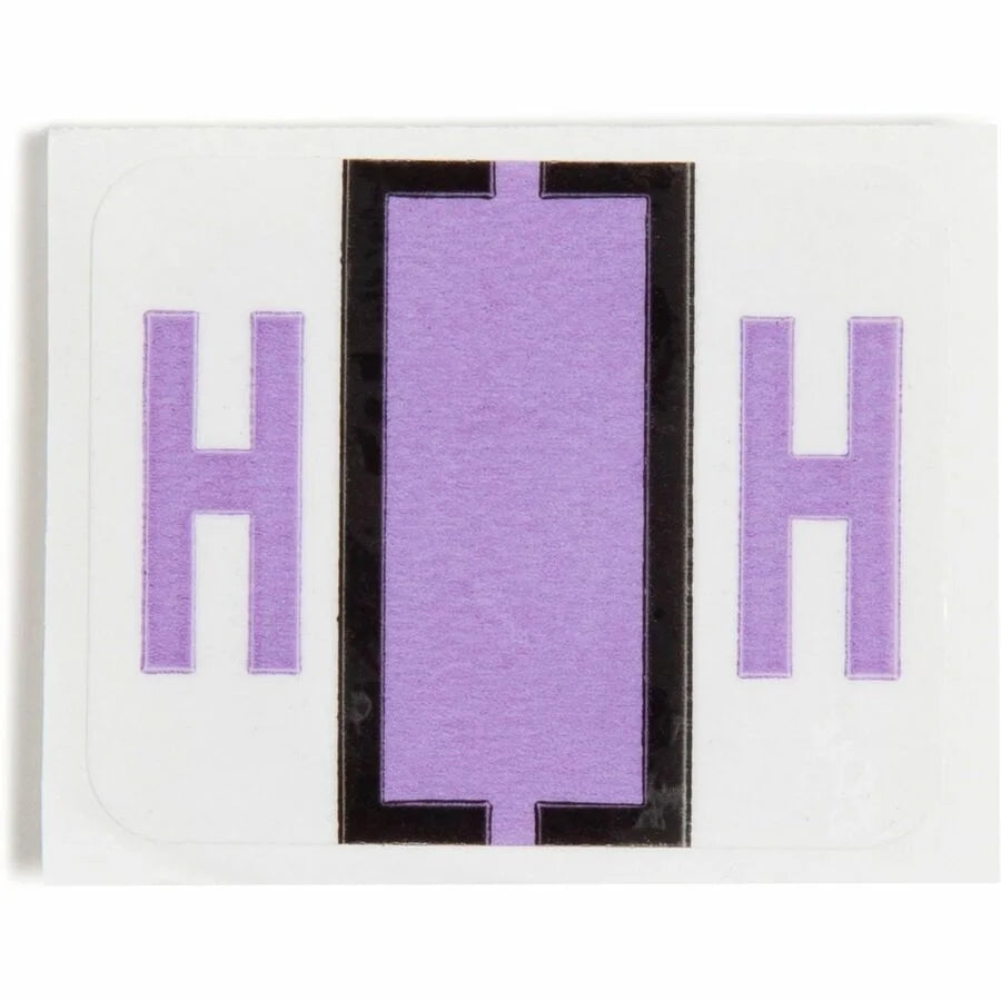Smead BCCR Color-Coded Labels - Lavender Laminated - 500/Roll - Filing