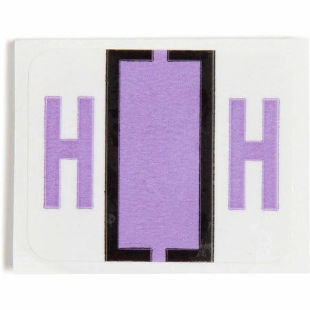 Smead BCCR Color-Coded Labels - Lavender Laminated - 500/Roll - Filing