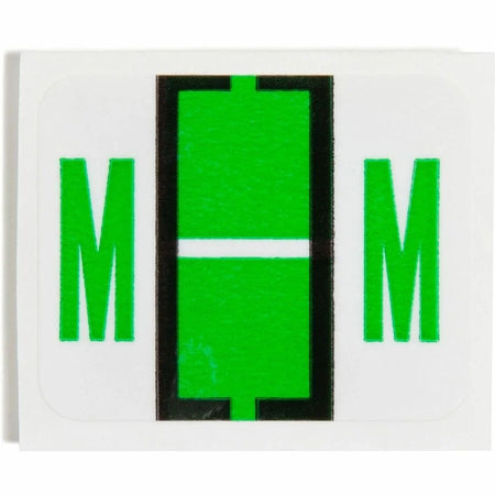 Smead BCCR Color-Coded Labels - Light Green Laminated - 500/Roll - Filing