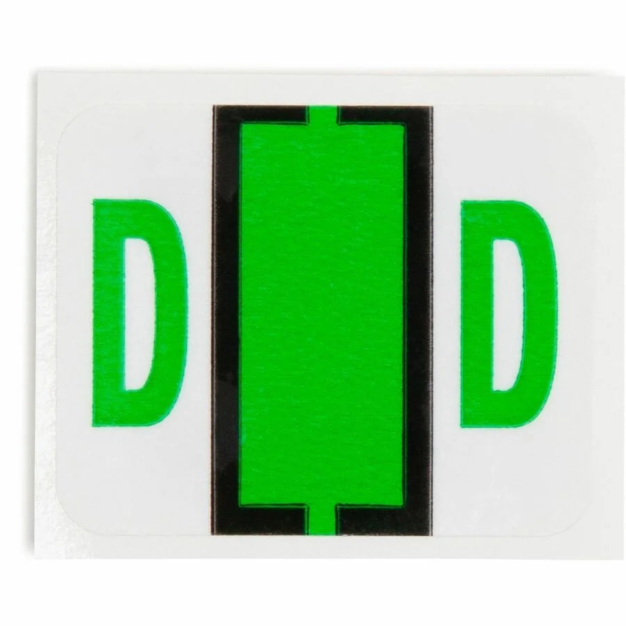 Smead BCCR Color-Coded Labels - Light Green Laminated - 500/Roll - Filing
