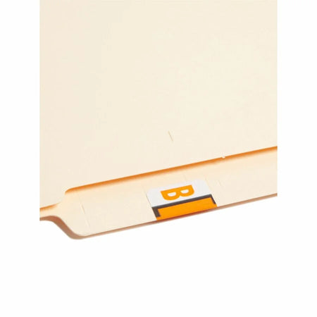 Smead BCCR Color-Coded Labels - Light Orange Laminated - 500/Roll - Filing