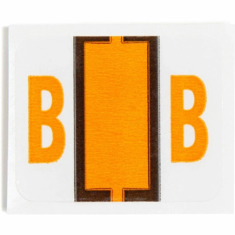 Smead BCCR Color-Coded Labels - Light Orange Laminated - 500/Roll - Filing