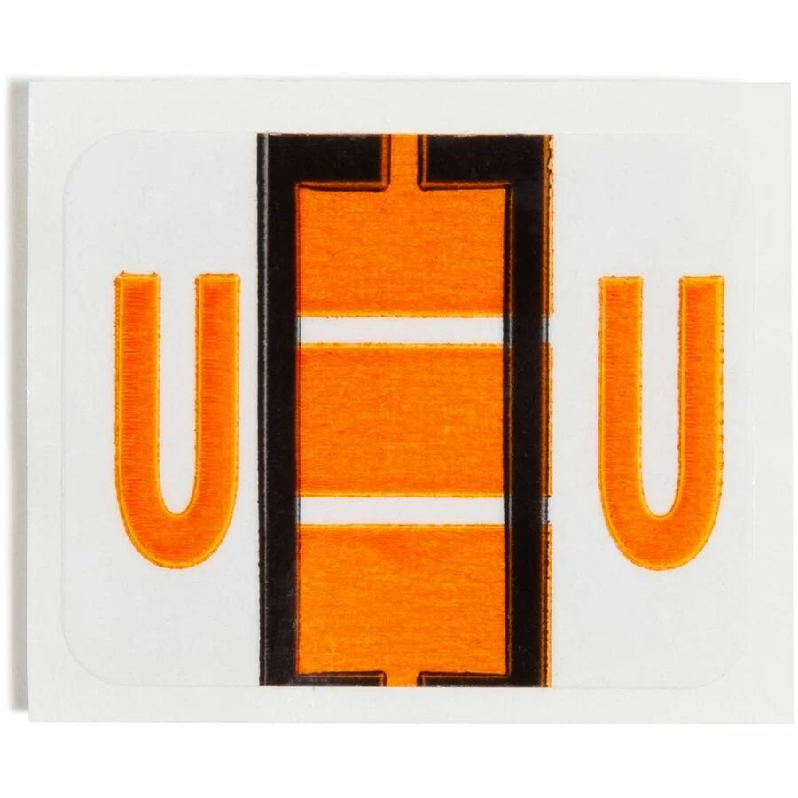 Smead BCCR Color-Coded Labels - Light Orange Laminated - 500/Roll - Filing