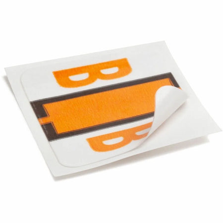 Smead BCCR Color-Coded Labels - Light Orange Laminated - 500/Roll - Filing