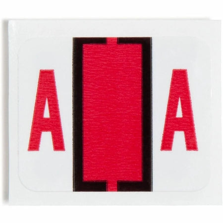 Smead BCCR Color-Coded Labels - Red Laminated - 500/Roll - Filing