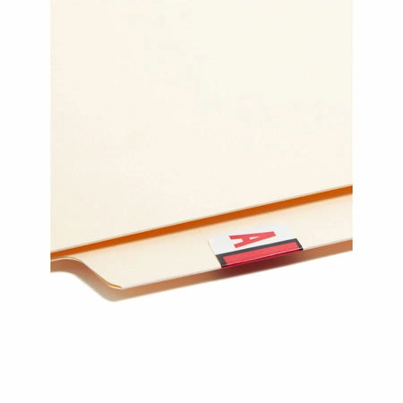 Smead BCCR Color-Coded Labels - Red Laminated - 500/Roll - Filing
