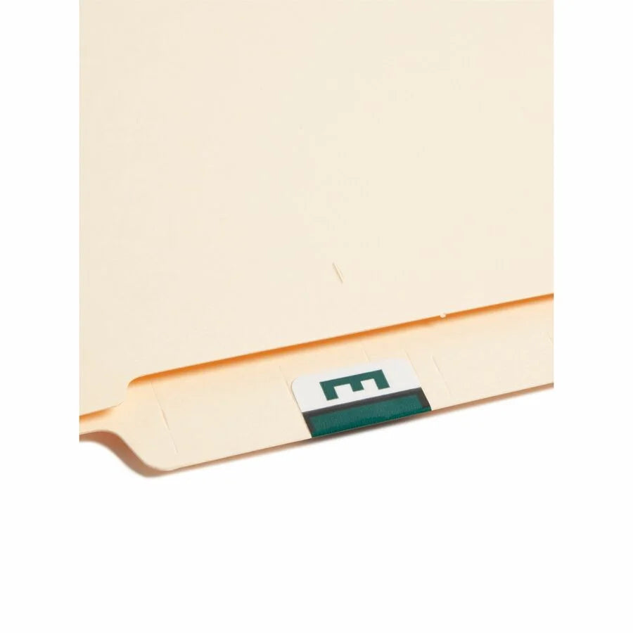 Smead BCCR Dark Green Color-Coded Labels - Laminated - 500/Roll - Filing