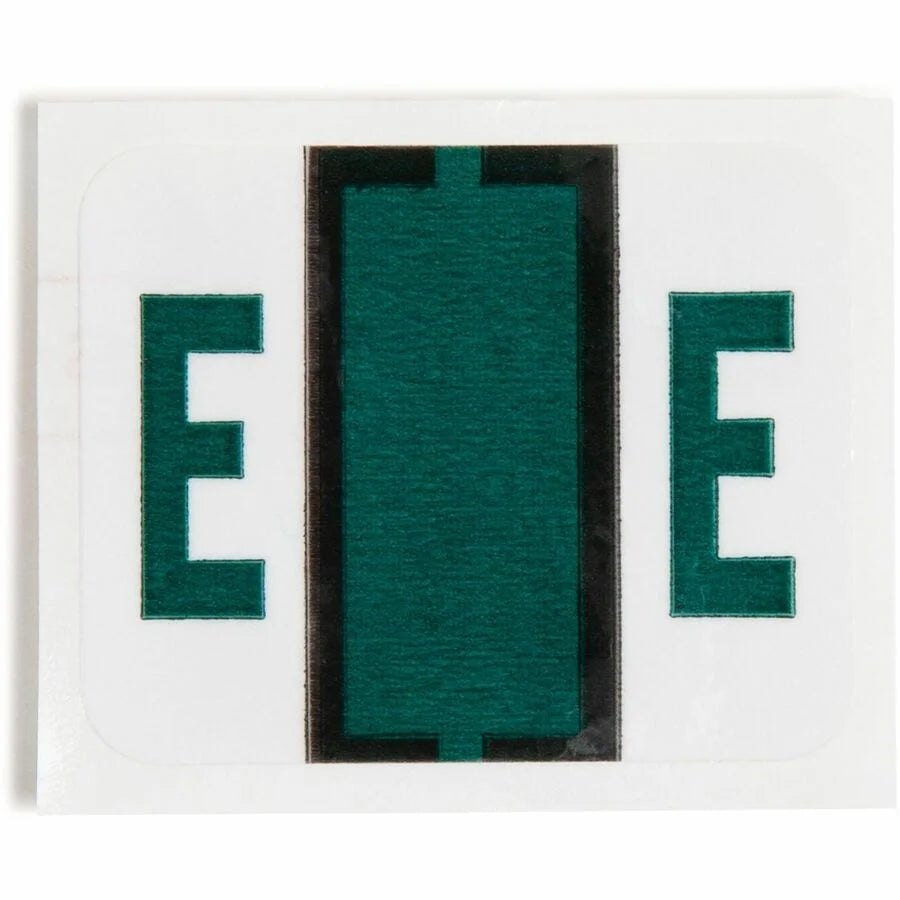 Smead BCCR Dark Green Color-Coded Labels - Laminated - 500/Roll - Filing