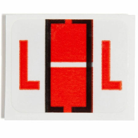 Smead BCCR Dark Orange Color-Coded Labels - Laminated - 500 / Roll - Filing