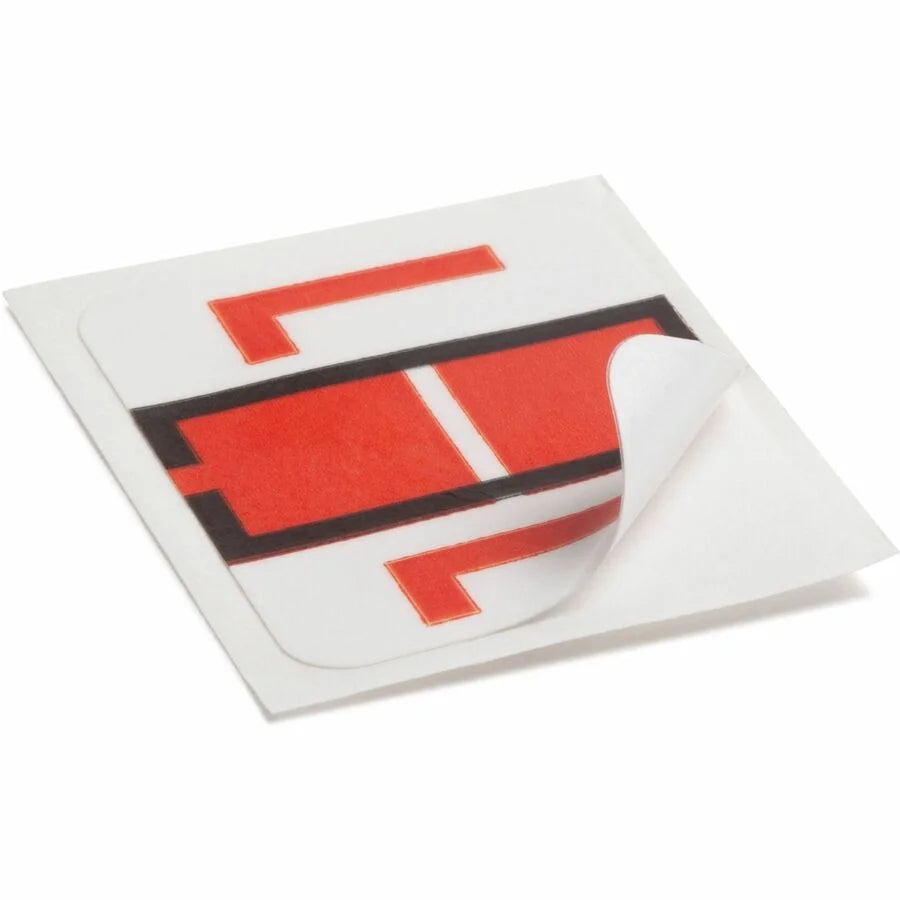 Smead BCCR Dark Orange Color-Coded Labels - Laminated - 500 / Roll - Filing