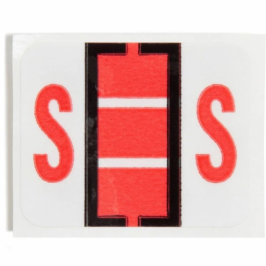 Smead BCCR Pink Color-Coded Labels - Laminated - 500/Roll - Filing