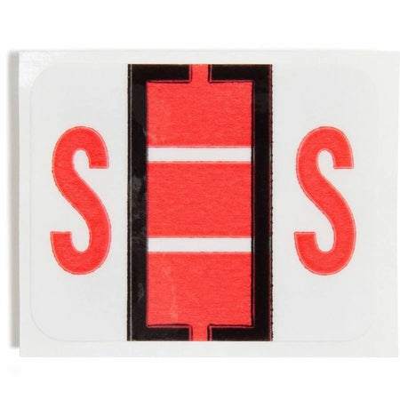 Smead BCCR Pink Color-Coded Labels - Laminated - 500/Roll - Filing