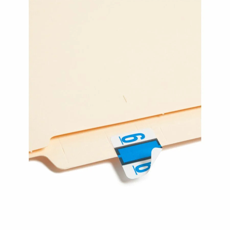 Smead BCCRN Blue Color-Coded Labels - Laminated Roll - Filing