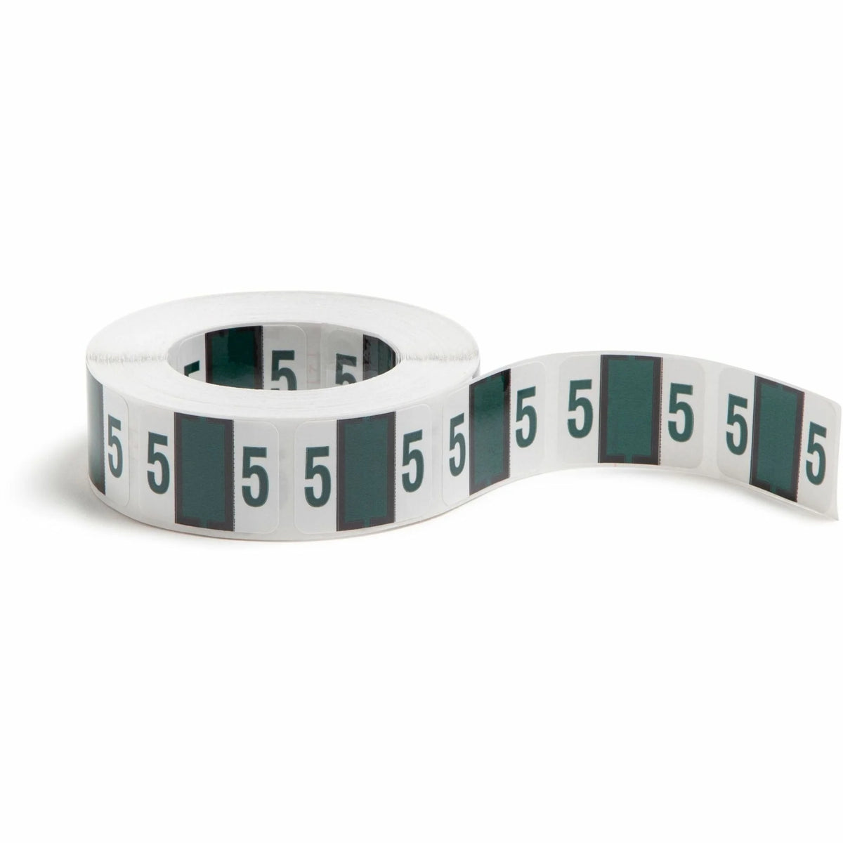 Smead BCCRN Dark Green Color-Coded Labels - Laminated Roll - Filing