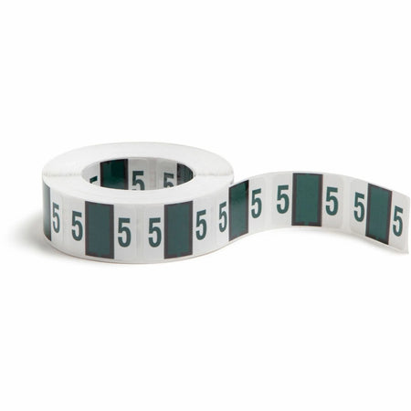 Smead BCCRN Dark Green Color-Coded Labels - Laminated Roll - Filing