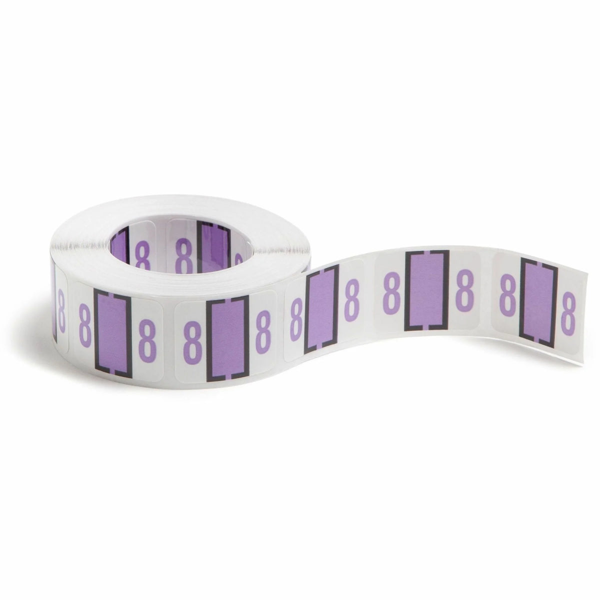 Smead BCCRN Lavender Color-Coded Labels - Laminated Roll - Filing