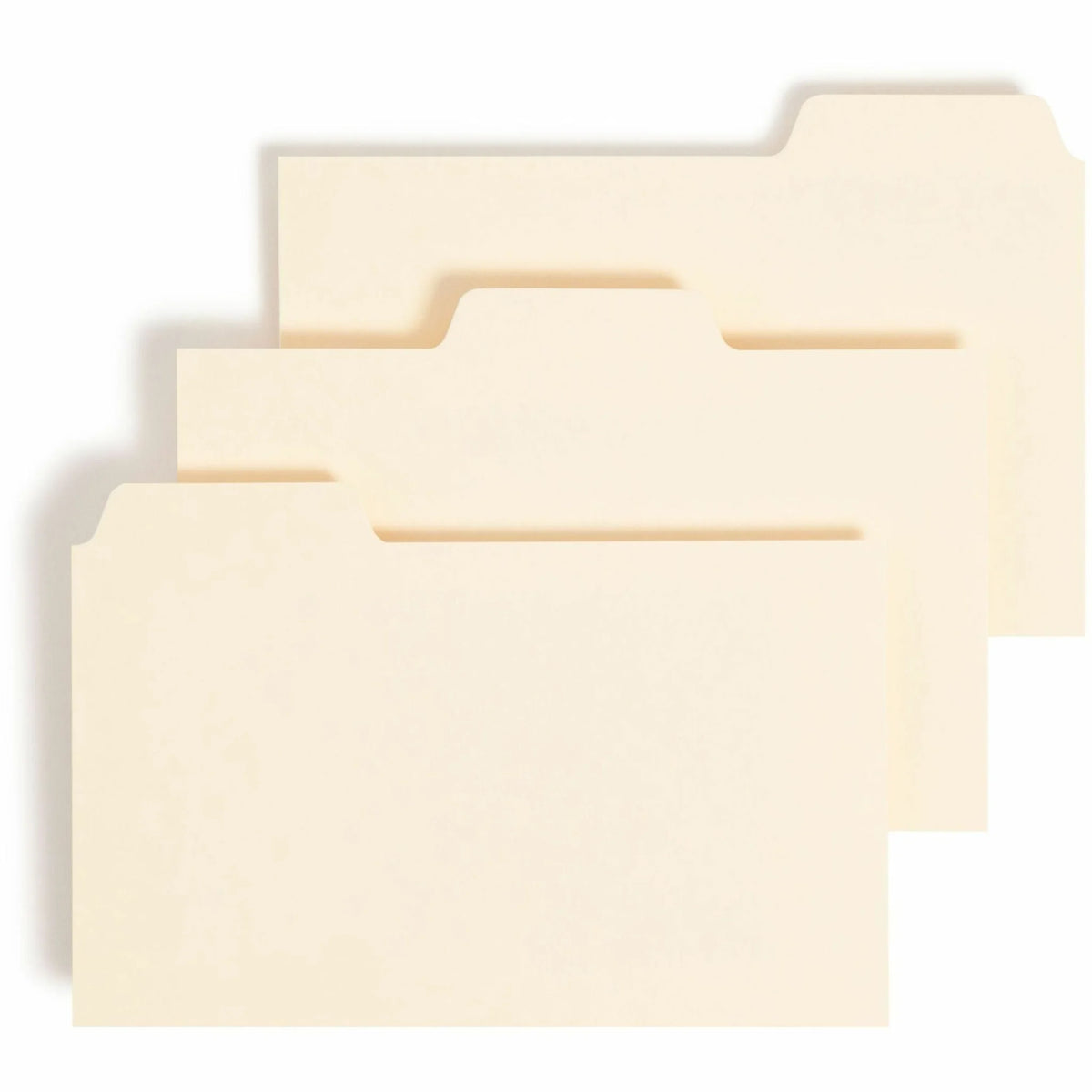 Smead Card Guides with Blank Tab 3’’ Width x 5’’ Length 100 / Box Tab(s) Manila Divider Recycled (SMD55030) - Index