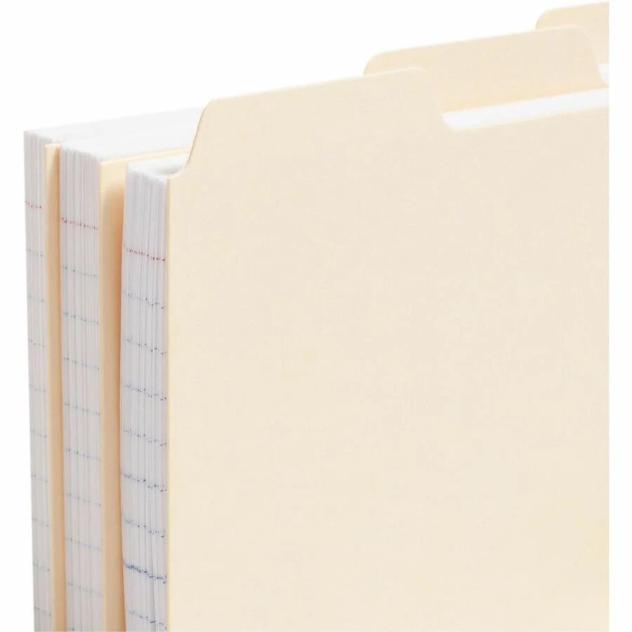 Smead Card Guides with Blank Tab 3’’ Width x 5’’ Length 100 / Box Tab(s) Manila Divider Recycled (SMD55030) - Index