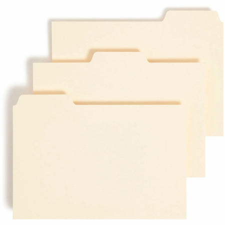 Smead Card Guides with Blank Tab 4’’ Width x 6’’ Length 100 / Box Tab(s) Manila Divider Recycled (SMD56030) - Index