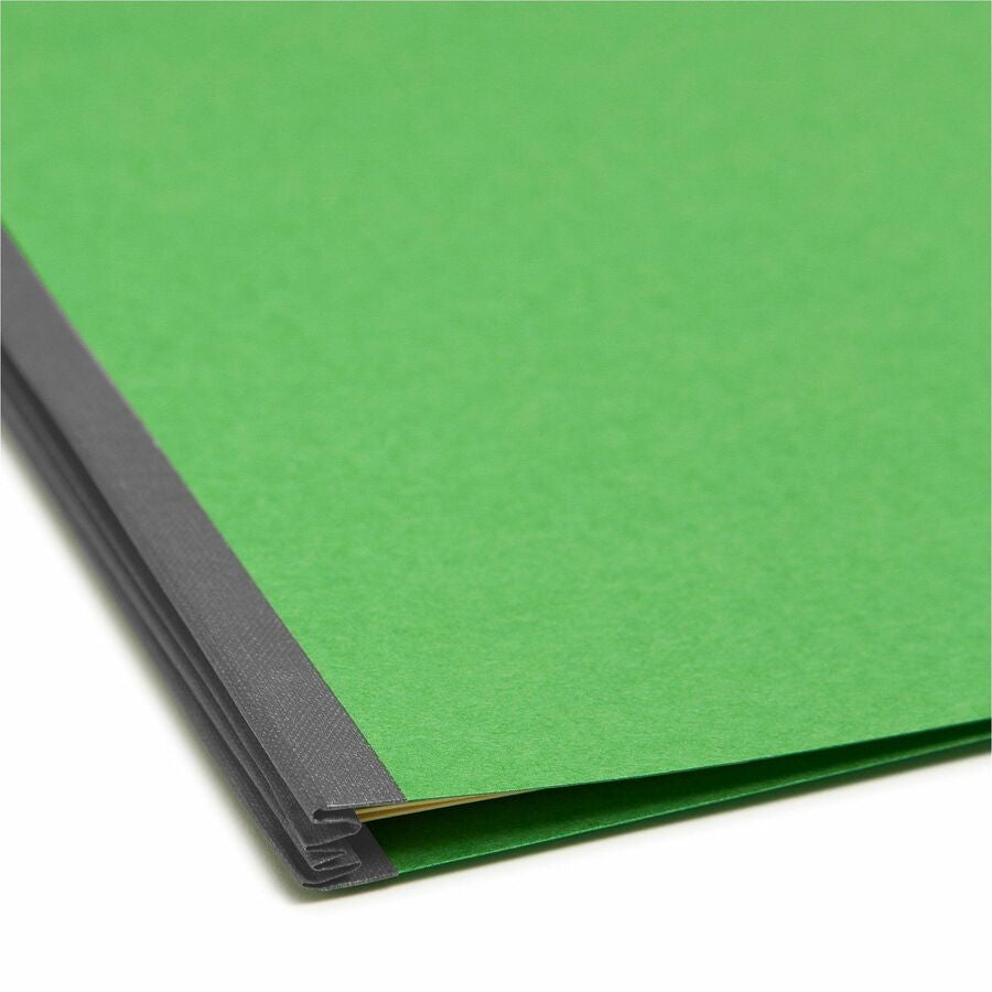 Smead Colored 2/5 Tab Cut Letter Recycled Classification Folder - 8 1/2’’ x 11’’ - 2’’ Expansion - 2 2B Fastener(s)