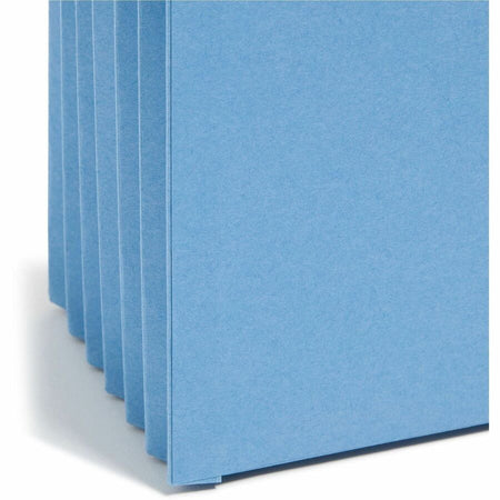 Smead Colored Straight Tab Cut Legal Recycled File Pocket - 8 1/2’’ x 14’’ - 5 1/4’’ Expansion - Top Location - 9 pt.