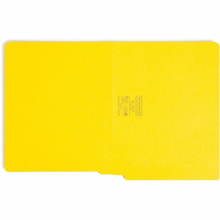 Smead Colored Straight Tab Cut Letter Recycled End File Folder - 8 1/2’’ x 11’’ - 3/4’’ Expansion - 11 pt. - 2 Plys
