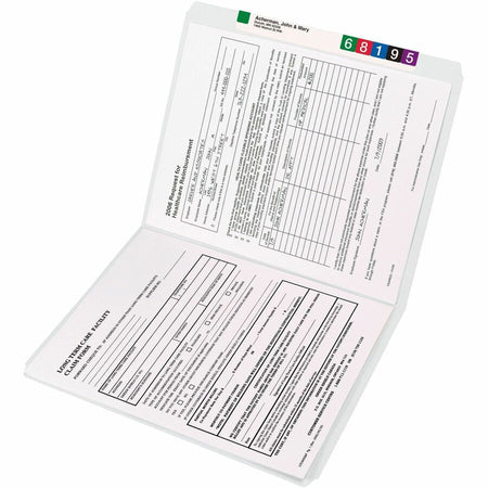 Smead Colored Straight Tab Cut Letter Top Tab File Folder - Alternate-Image2