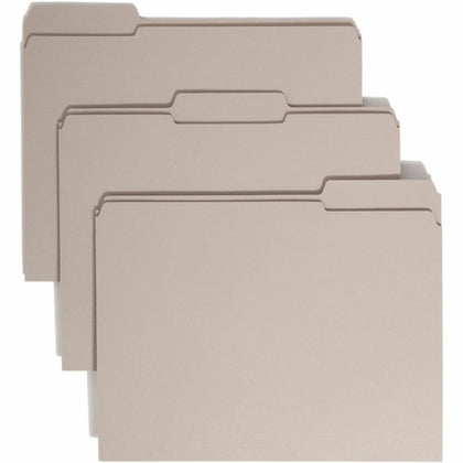 Smead Colored Top Tab File Folders - Letter Size - 100/Box